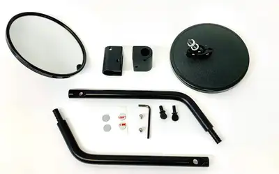 Lange Originals 0718 Wrangler Mirror i Hinge Mount Either Side