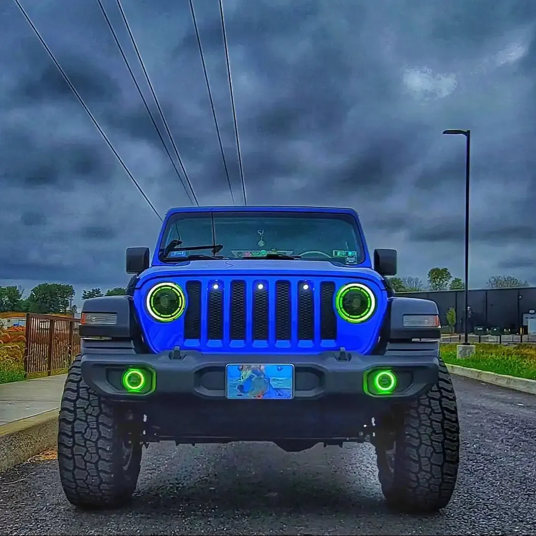 ORACLE Lighting Oculus™ ColorSHIFT Bi-LED Projector Headlights for Jeep JL / Gladiator JT product image