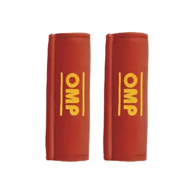 OMP Racing INC Harness Pads Red Used w/ 3in Belts