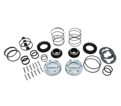 Yukon Gear And Axle Hardcore Locking Hub Set GM 8.5 Inch Front & Dana 44 19- Spline GM 8.5 Inch & D44 19 Spline Hardcore Locking Hub Set '79+ GM8.5 '66-'77 Bronco & Custom Apps Yukon Gear