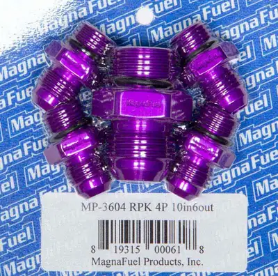 Magnafuel Racing Fuel Systems Regulator Plumbing Kit