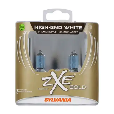 Sylvania Sylvania H11 Silver Star Zxe Gold Headlight Bulb Pair