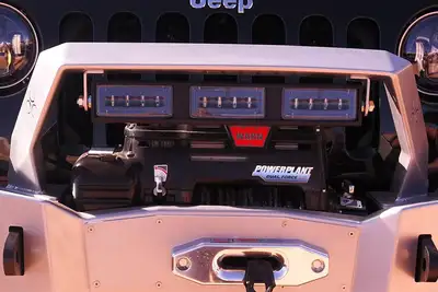 Nemesis Industries Nemesis Industries Tri Hoop Bar Mount, Bare Aluminum - JK