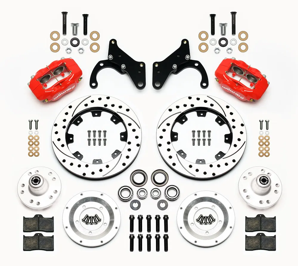 1968 - 1982 Chevrolet Forged Dynalite Big Brake Front Brake Kit (Hub) - 140-12045 product image