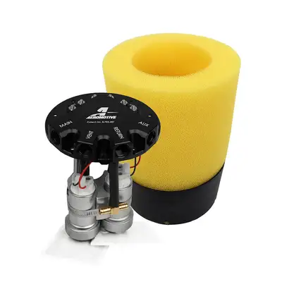 Aeromotive Fuel System Fuel Pump, Universal, Phantom, 450, Dual, 6-10" Depth