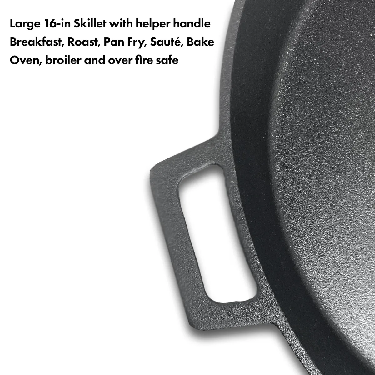 16-in Cast Iron Double-Handled Skillet product image