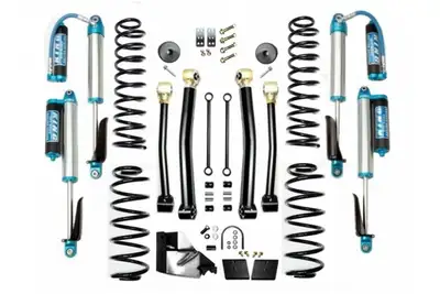 EVO Manufacturing EVO Manufacturing 4.5in Enforcer Lift Kit, Stage 3 w/ King 2.5 Shocks - JL