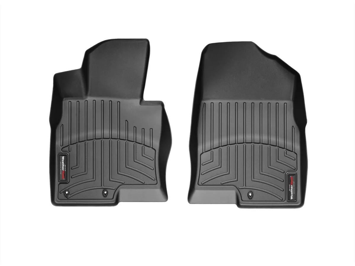 2011 + Kia Optima Black Front FloorLiner / 2011 + Hyundai Sonata Black Front FloorLiner product image