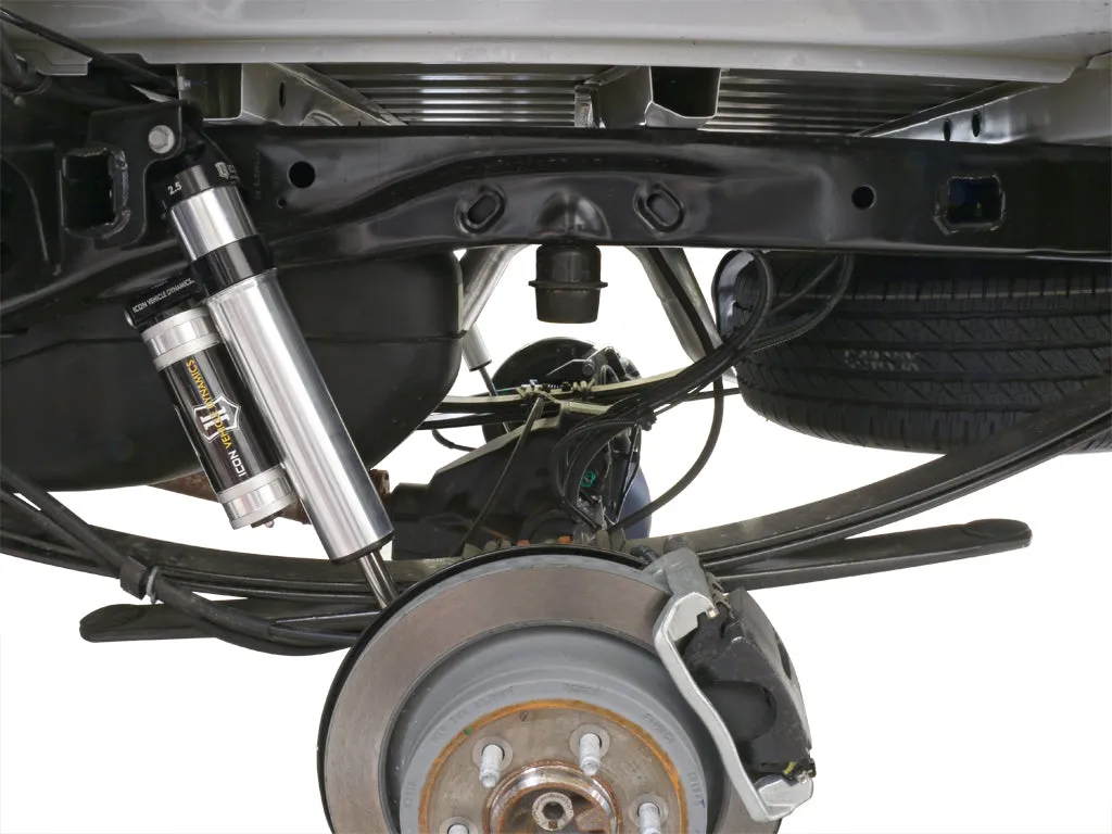 ICON 2004-2008 Ford F-150 2WD, 0-3” Lift, Rear, V.S. 2.5 Aluminum Series Shock Absorbers, Piggyback Reservoir, Pair product image