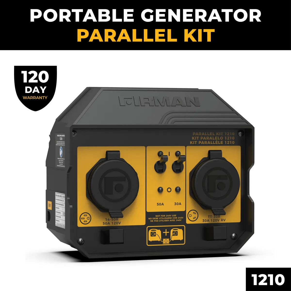 50/30a Portable Generator Parallel Kit product image