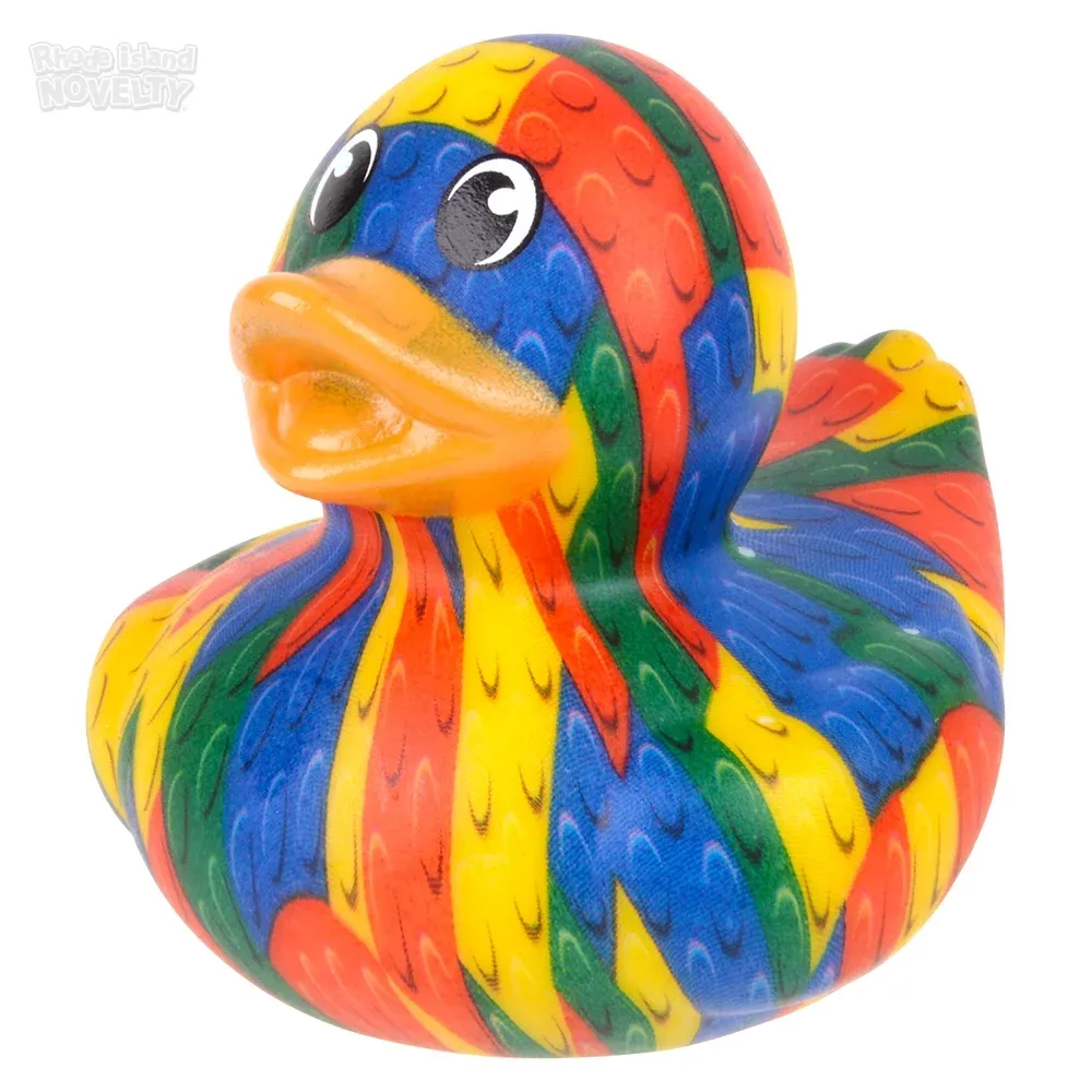2\" Block Print Duckies product image