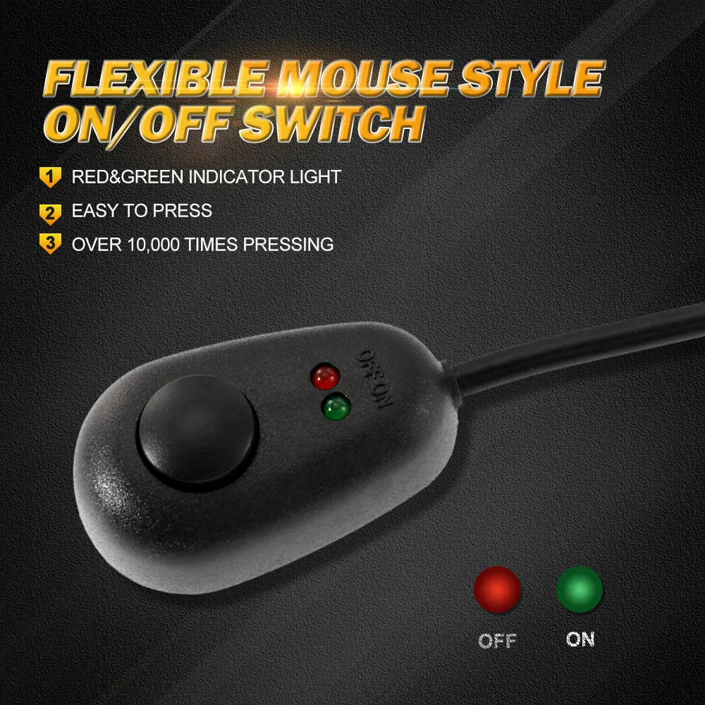 LED Light Bar Wiring Harness Kit (2 Leads 16awg) With Fuse 12v 40a Relay "no Drill" On/Off Switch product image