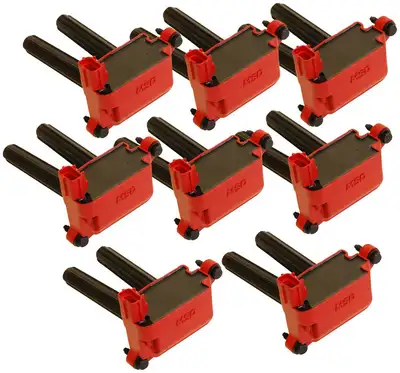 MSD RAM 1500/2500/3500 Hemi Blaster Ignition Coil/Red/8 Pac