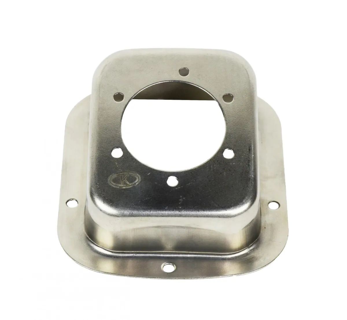 Jeep CJ/YJ Gas Filler Neck 78-95 CJ and Wrangler YJ Polished Silver Kentrol product image