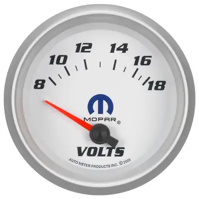 AutoMeter 2-5/8in. VOLTMETER; 8-18V; MOPAR