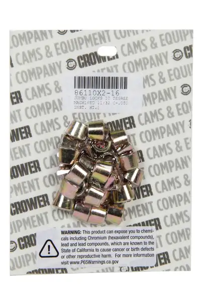 Crower Cams Valve Locks - 10 Degree -.050