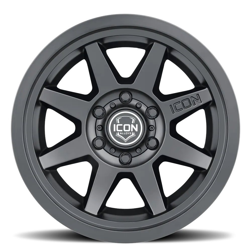 ICON Alloys Rebound SLX, Charcoal, 17 x 8.5 / 5 x 5, -6mm Offset, 4.5" BS product image