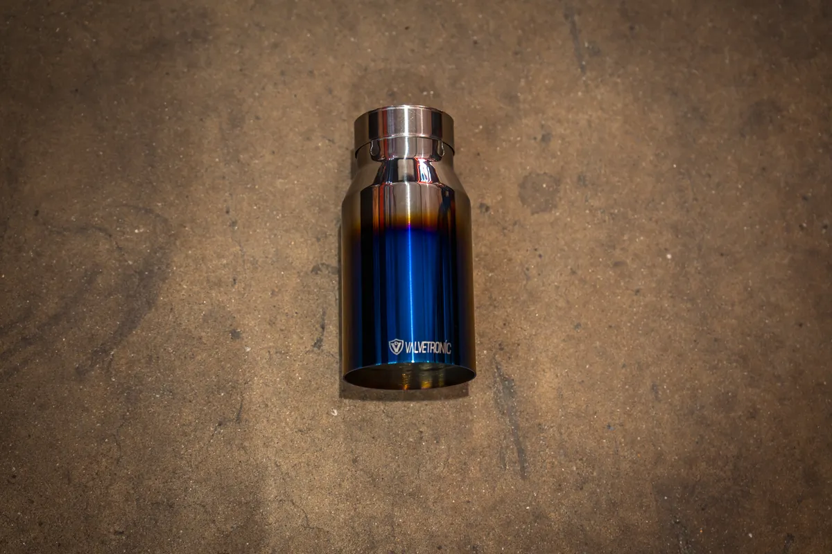 Universal Exhaust Tips 3.0 Inch T304 Stainless Steel Black Valvetronic Designs product image