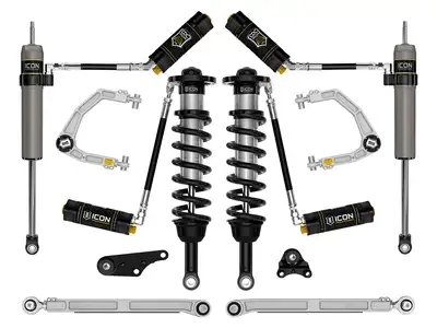 ICON Vehicle Dynamics ICON 2024-2025 Toyota Tacoma 1.25-3" Lift, Stage 8 Suspension System, Billet