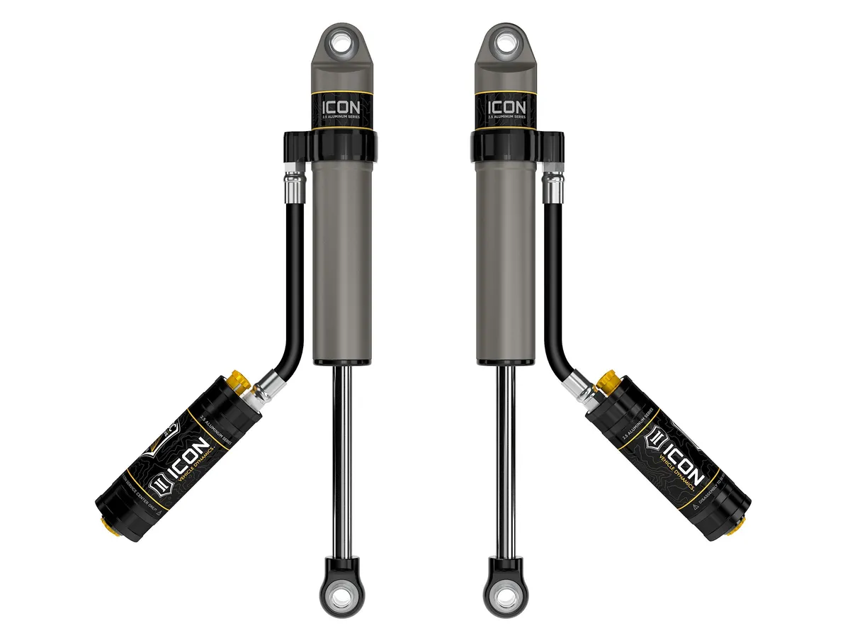 ICON 1997-2023 Nissan Patrol Y61, 2" Lift, Rear, V.S. 2.5 Aluminum Series Shock Absorbers, Remote Reservoir w/ CDCV, Pair product image