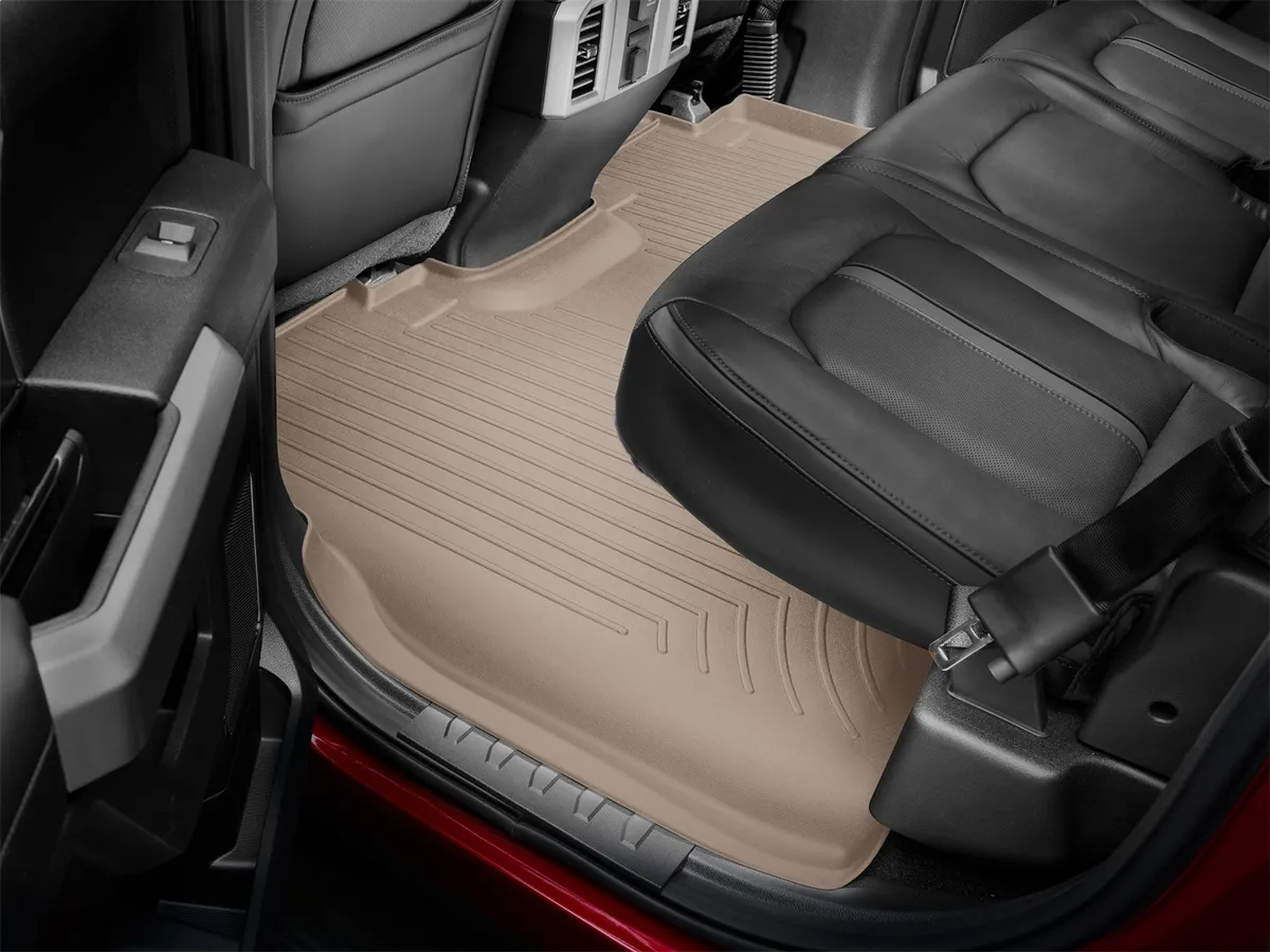 2015 Ford F-150 Tan Rear FloorLiner Fits SuperCrew product image