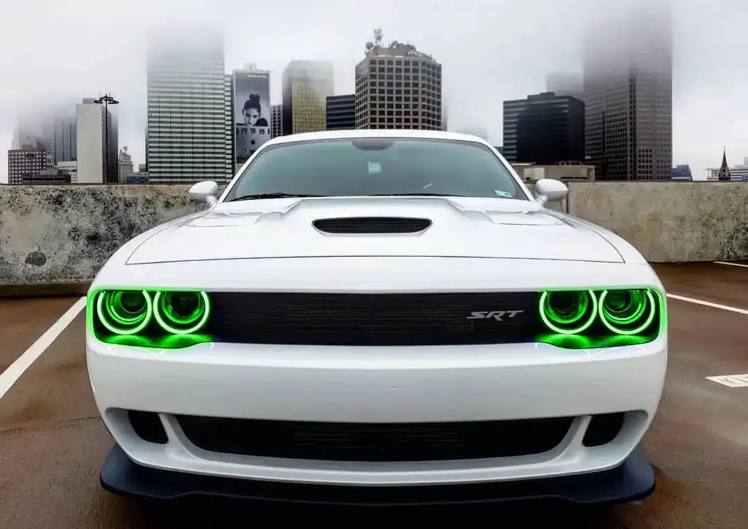 ORACLE Lighting 2015-2023 Dodge Challenger LED Surface Mount Headlight Halo Kit product image