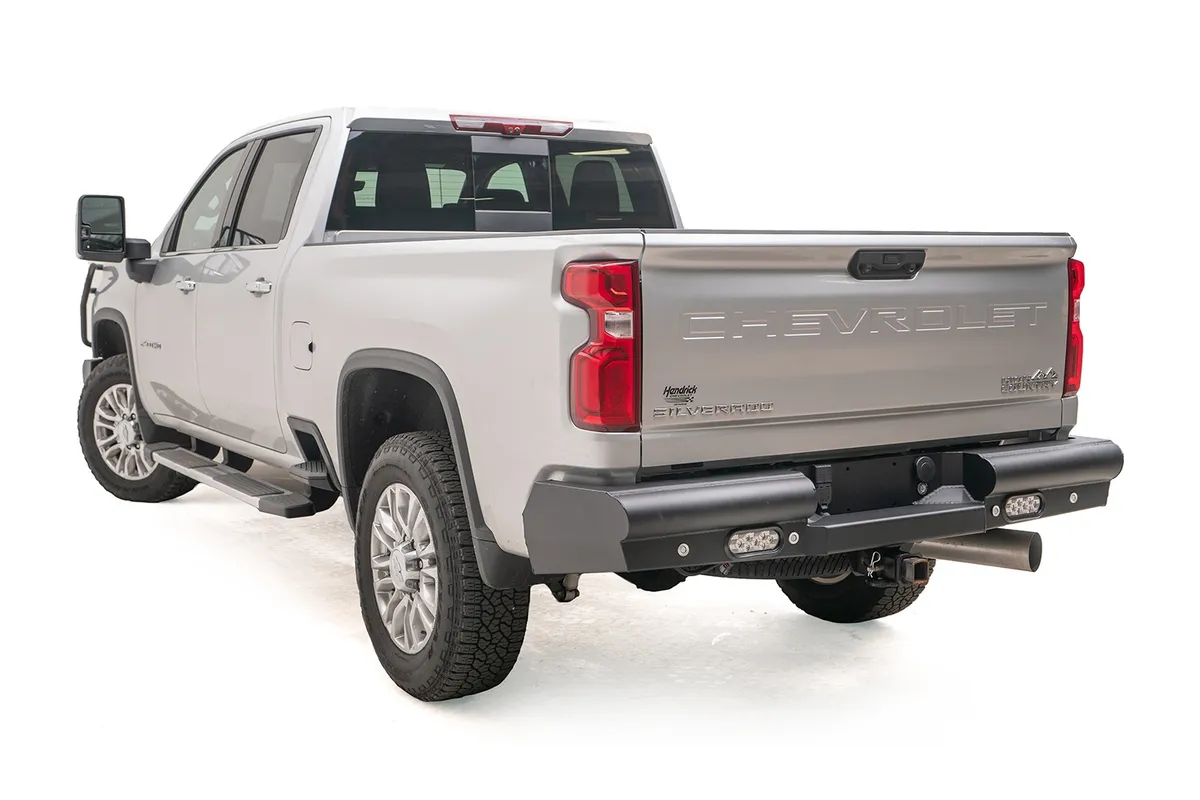 20c Silverado 2500/3500 HD Black Steel Elite Rear product image