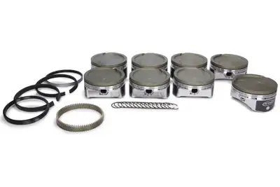 United Engine & Machine Co LS 6.0/6.2L Dish Forged Piston/Ring Set 4.030