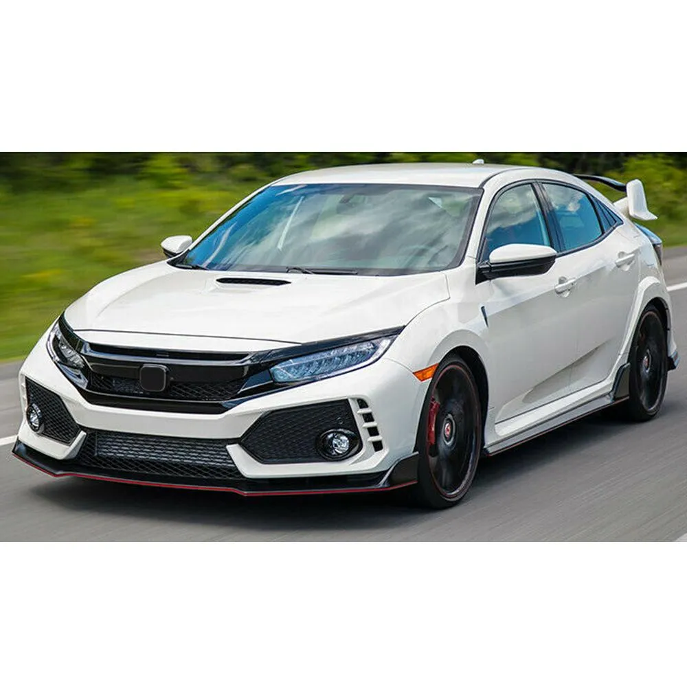 American Modified Amhmaa01119 Type r Style Conversion Front Bumper w/ Grille, Matte Black product image