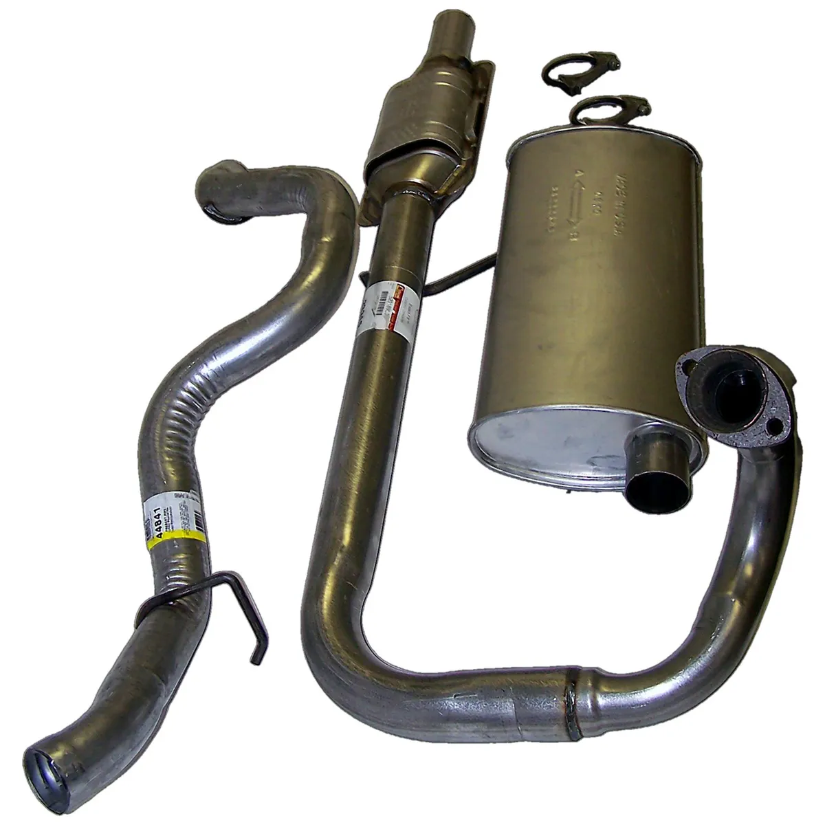 1997-2000 Wrangler TJ with 2.5L engine; Muffler & Tailpipe product image