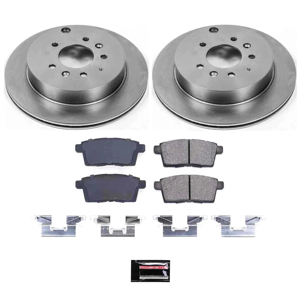 Z17 Direct Replacement Kit: Rotors; Ceramic Pads W/Hardware product image