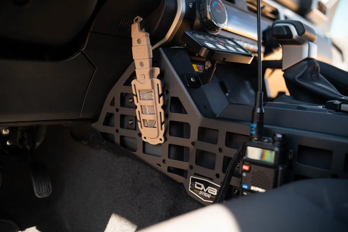 2024-2026 Toyota Tacoma & 4Runner | Center Console Molle Panels & Digital Device Mount product image