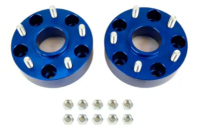 Spidertrax 0510 Grand Cherokee/0610 Commander/2007 Wrangler 5 X 5in X 13/4in Thick Blue Wheel Spacers(Pair)