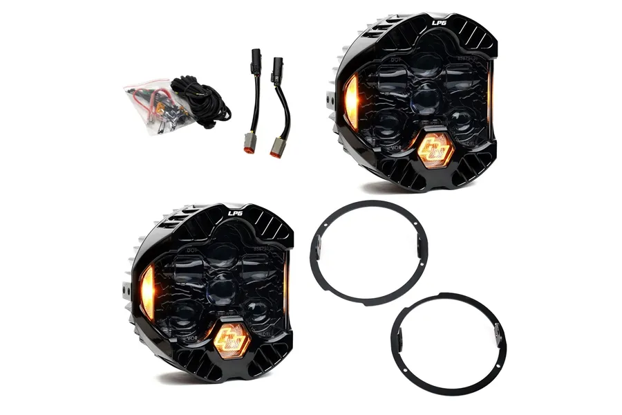 DOT Lp6 LED Headlight Kit - Jeep 2007-2018 Wrangler Jk; Note: W/Led Headlights product image