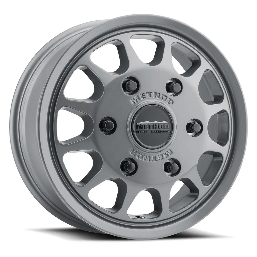 MR703 Bead Grip 17x8.5 0mm Offset 8x170 130.81mm Centerbore Machined - Clear Coat product image