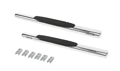 Go Rhino Go Rhino 684404552PS - 4 OE Xtreme SideSteps With Mounting Bracket Kit - Polished Stainless Steel