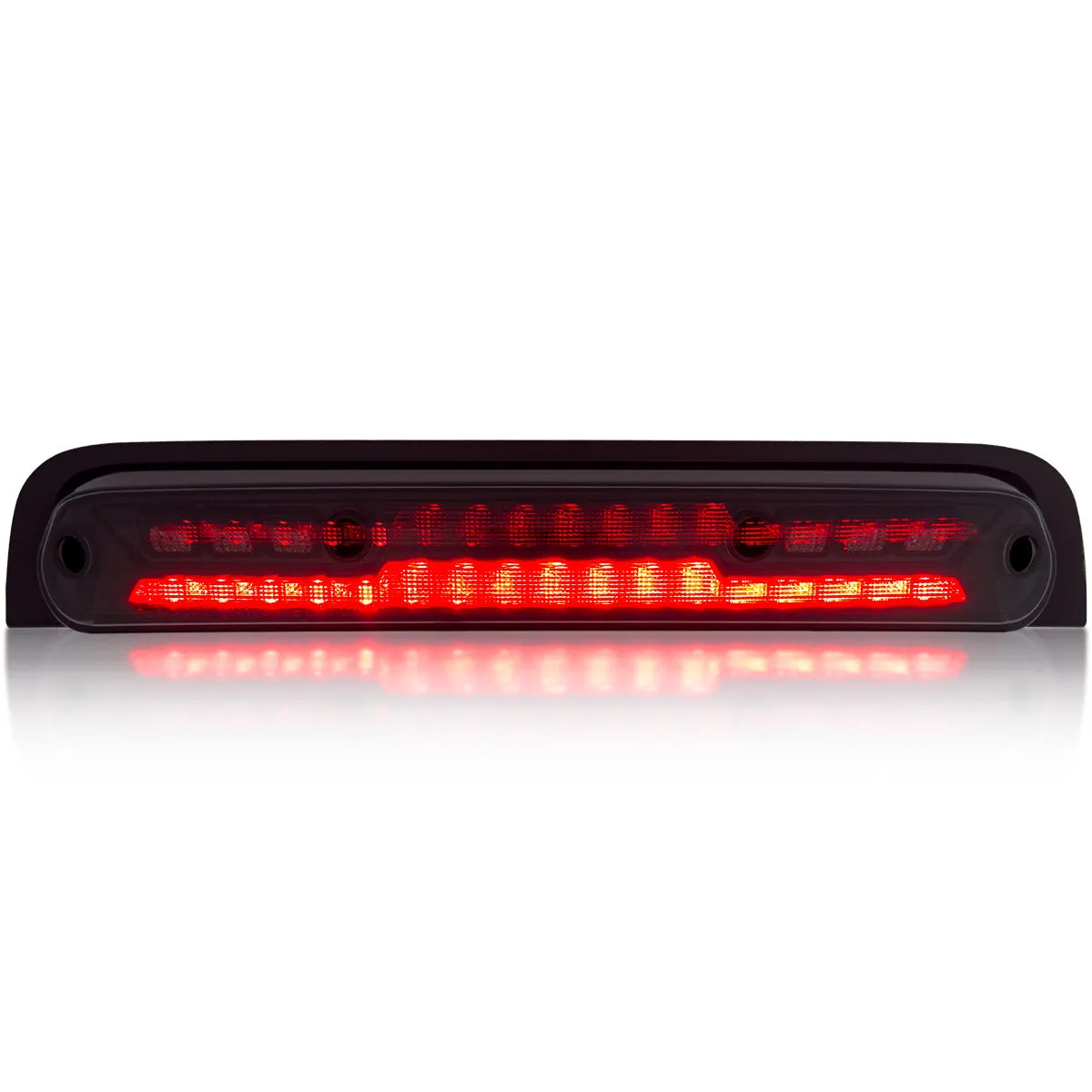 LED 3rd Brake Dodge 19-21 RAM 1500 And 19-21 RAM 2500 3500 - Ultra High Power Red LED 3rd Brake Light Kit w Ultra High Power Cree Xml White LED Cargo Lights - Smoked Lens product image