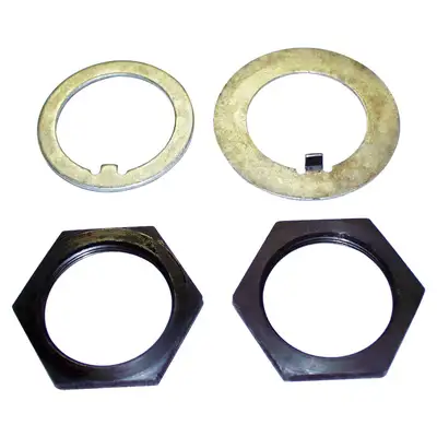 Crown Automotive Jeep Replacement Crown Automotive Jeep Replacement A867K Front Spindle Nut Kit for Numerous 41-68 Vintage Jeep / Willys Models