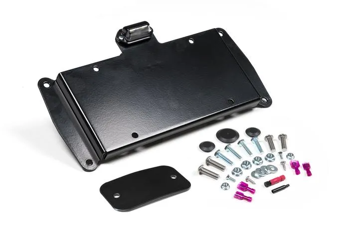 License Plate Relocation Kit w/Light Wrangler JK JKS Manufacturing product image