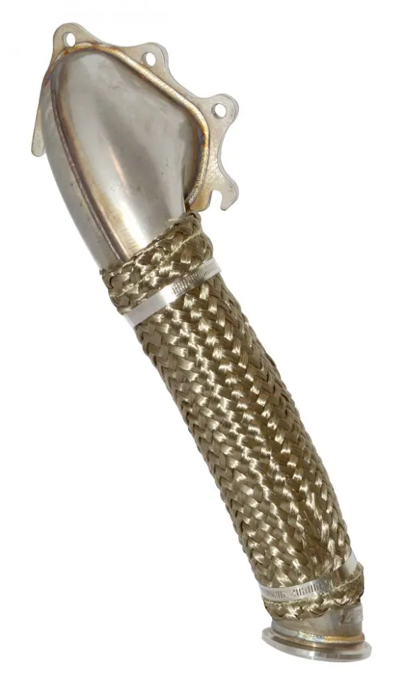 2001-2004 gm 6.6l Duramax Three-Inch 304 Stainless Steel Down Pipes product image