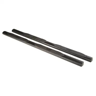 Rugged Ridge Side Step 4inch Oval Black 18c Wrangler Jlu 4 Door