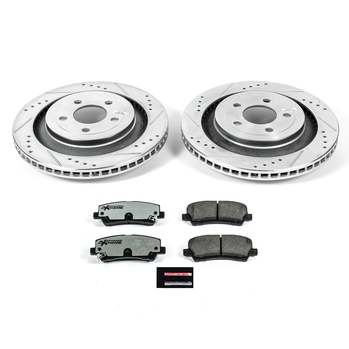 Z26 Street Warrior Upgrade Kit: Drilled/Slotted Rotors; Carbon-Fiber Ceramic Pads W/Hardware product image