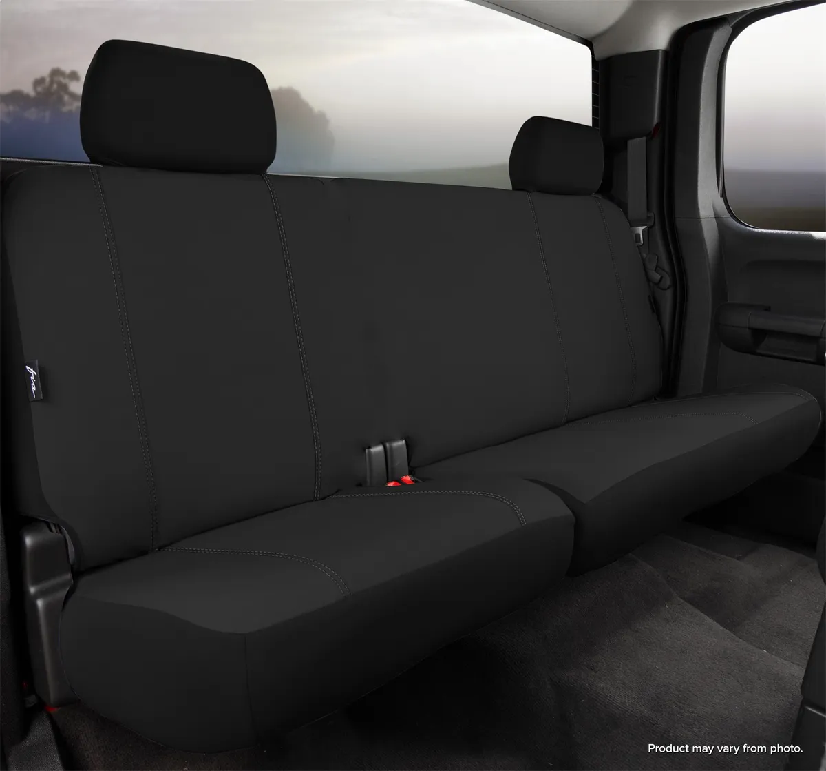 FIA SP85-30 BLACK SP80 Series - Seat Protector Polyester Custom Fit Rear Seat Cover - Black product image