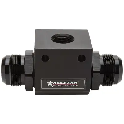 Allstar Performance In-Line Oil Temp Tee 16AN