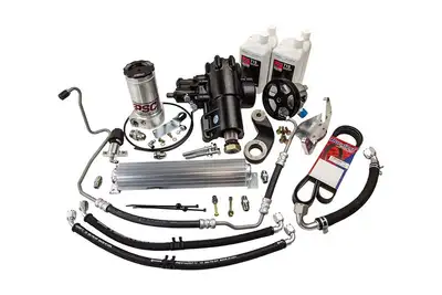 PSC Motor Sports 1218 Wrangler 3.6l Pentastar Engine Adventure Steering Kit w/ Big Bore xd Steering Gear