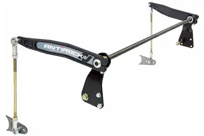 Rock Jock Antirock Sway Bar Kit 97-06 Wrangler TJ/LJ Rear Bolt-On Mounts Weld-On Axle Tab Steel Arms RockJock 4x4