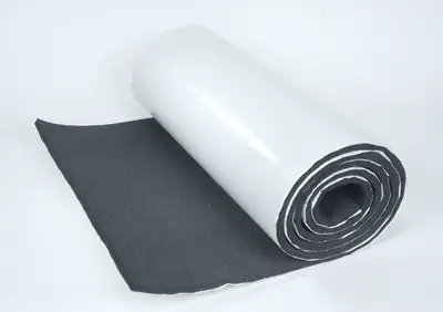 Hushmat 1 Roll of 24 in x 10 ft 1/2 in Silencer W/Pres Sens Adhesive. Total 20 Sqft.