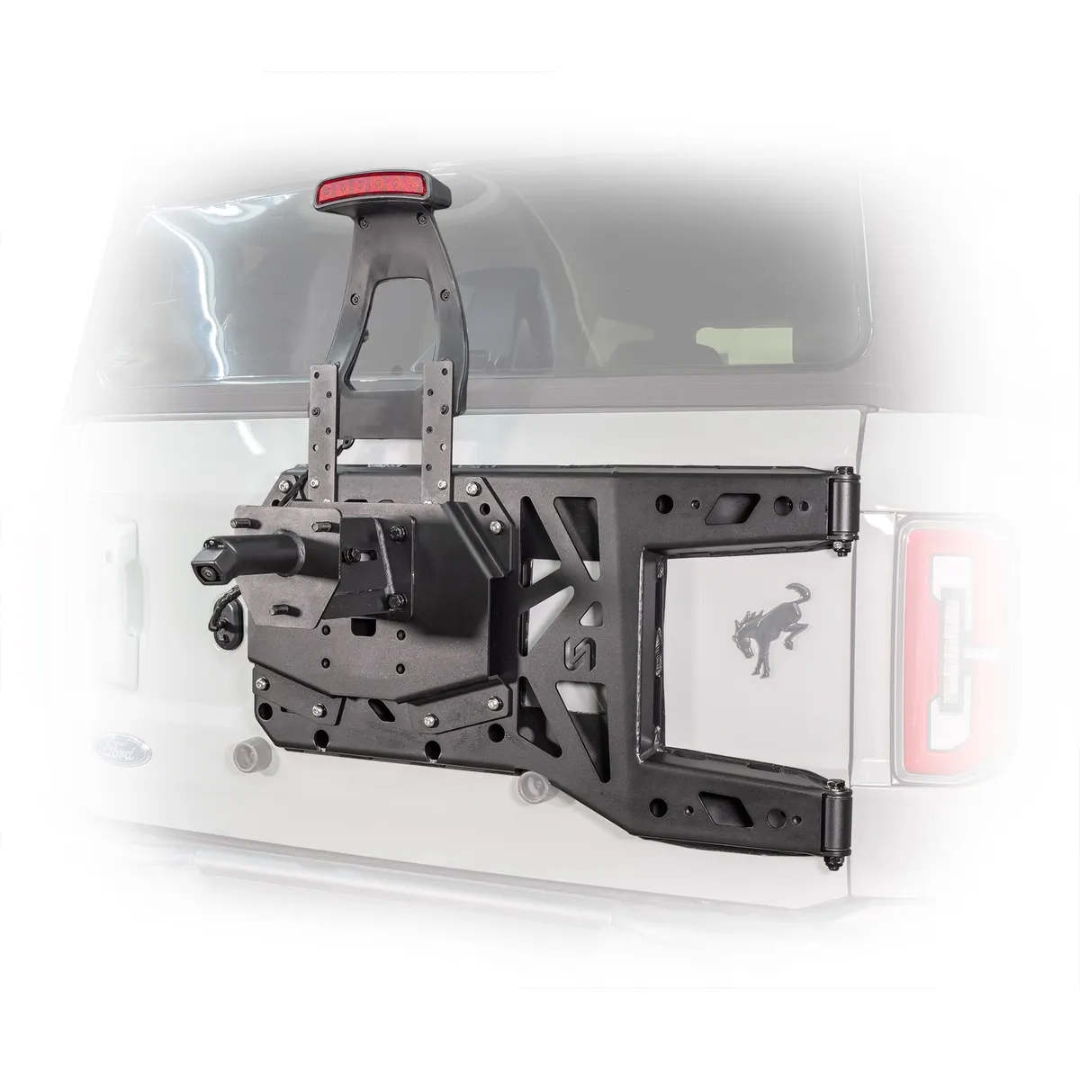 2021-2026 Ford Bronco Adjustable Tire CarrierÂ & Camera Mount product image