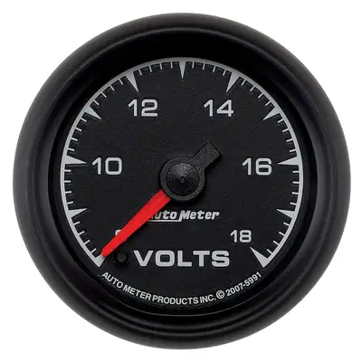 AutoMeter Gauge, Voltmeter, 2 1/16", 18V, Digital Stepper Motor, ES