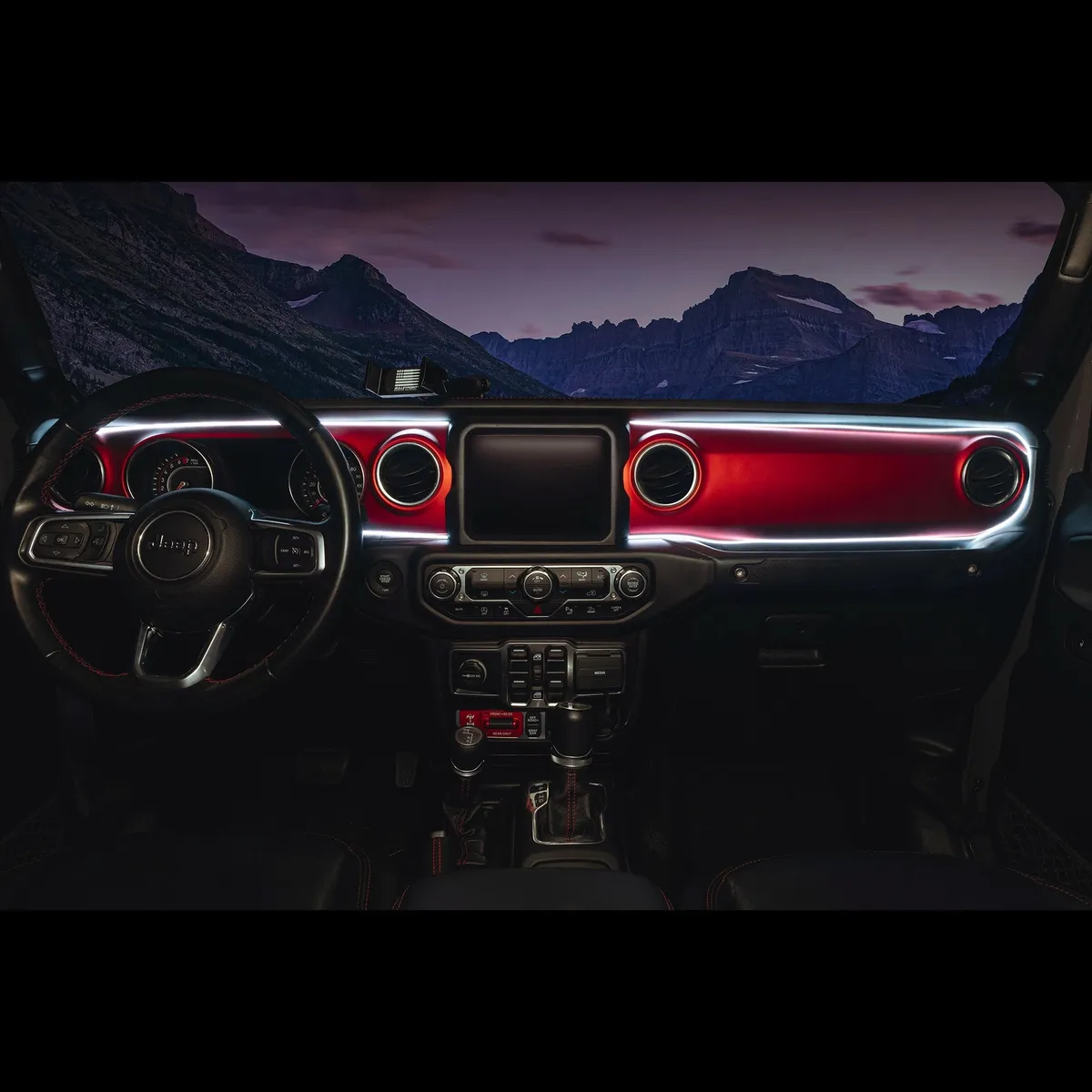 ORACLE Lighting 2018-2023 Jeep Wrangler JL/Gladiator JT Dynamic ColorSHIFT LED Interior Dash Board Kit product image